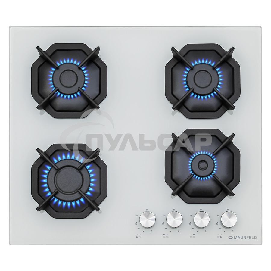 Газовая варочная панель Maunfeld EGHG.64.2CW/G белый