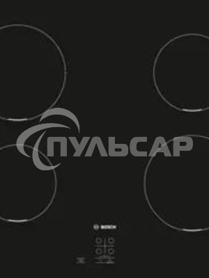 Индукционная варочная панель Bosch PUG611AA5E черный