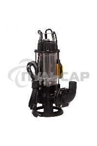 Фекальный насос Denzel FP1800-KS, 1800 Вт, напор 17 м, 26000 л/ч, нож-измельчитель 99806