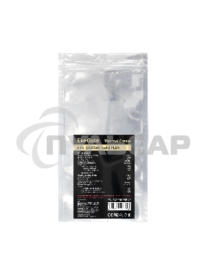 Термопаста ExeGate ETG-10WMK Gold PLUS (10,4 Вт/(м•К), 2г, шприц с лопаткой)