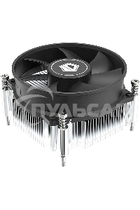 Кулер ID-COOLING DK-19 PWM серебристый/черный 92мм алюминий 2200rpm 26db 4-pin 95W 55мм