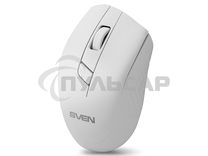 Мышь беспроводная SVEN RX-325 белый, 1000 dpi, радиоканал, USB, кнопки - 4