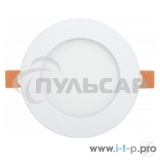 Светильник Iek LDVO0-1602-1-7-K02 ДВО 1602 белый круг LED 7Вт 4000К IP20 алюм. корпус, диам 120 мм