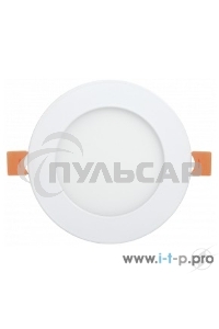 Светильник Iek LDVO0-1602-1-7-K02 ДВО 1602 белый круг LED 7Вт 4000К IP20 алюм. корпус, диам 120 мм