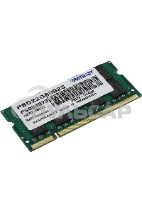 Оперативная память Patriot, DDR2, 2Gb (1x2 Gb), 800 MHz, CL6, SO-DIMM