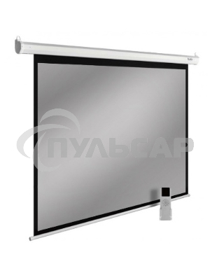 Экран Cactus 138x220см SIlverMotoExpert CS-PSSME-220X138-DG 16:10 настенно-потолочный рулонный темно-серый (моторизованный привод)