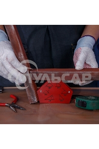 Магнитный угольник-держатель для сварки на 6 углов усилие 11,3 кг Rexant