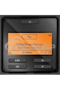 Источник бесперебойного питания APC Smart-UPS SRT, 1000VA/1000W, On-Line, Extended-run, Rack 2U (Tower convertible), черный