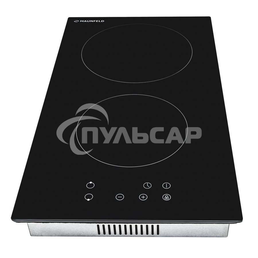 Панель варочная Maunfeld EVCE.292-BK ДОМИНО, ЧЕРНОЕ стекло