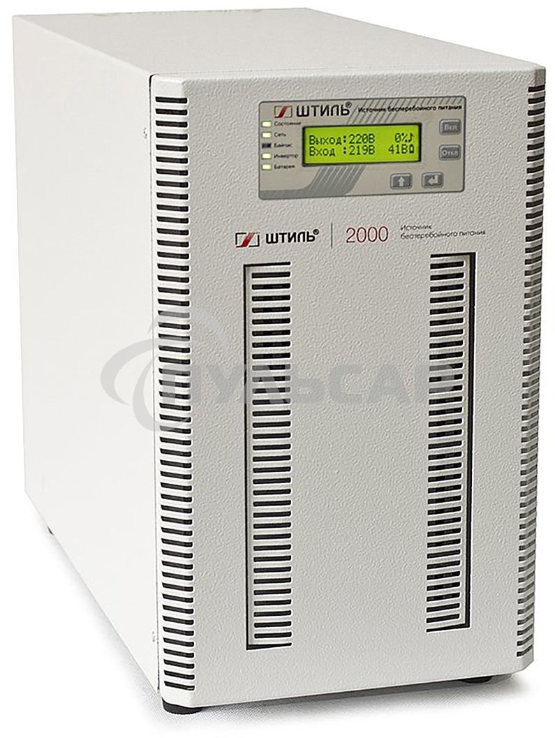 Источник бесперебойного питания Штиль ST1102SL 2кВА, On-line, напольное исполнение, со встроенными АБ