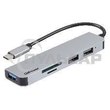 USB-Хаб GoPower GPH5-1 3USB/MicroSD/SD Type-C (m) USB3.0 (1/100) USB-Хаб GoPower GPH5-1 3USB/MicroSD/SD Type-C (m) USB3.0 (1/100)