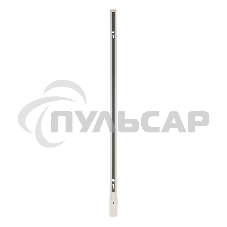 Шинопровод однофазный с кабельным вводом и заглушкой для трековых светильников Rexant 1 м белый с