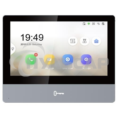 Видеодомофон Hikvision DS-KH8350-WTE1 белый