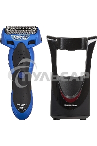 Электробритва сетчатая Panasonic ES-SL41A520 реж.эл.:1 питан.:аккум. синий/черный