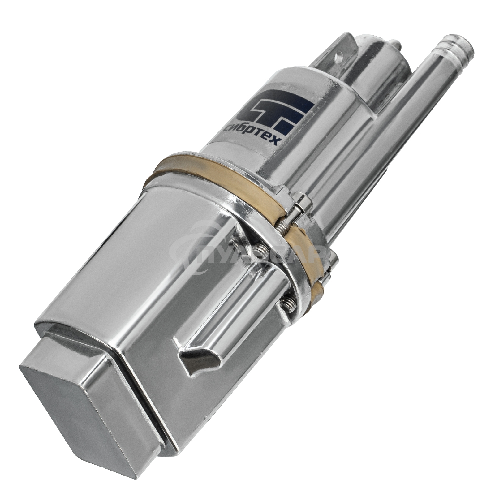 Вибрационный насос СВН300-40, верхний забор, 300 Вт, напор 75 м, 1200 л/ч, кабель 40 м Сибртех