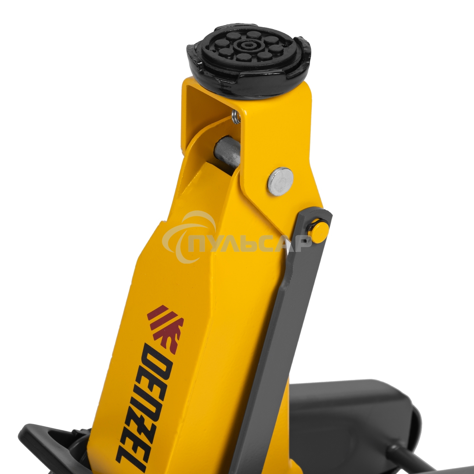 Домкрат гидравлический подкатной Denzel, 2 т, 135-385 мм 51230