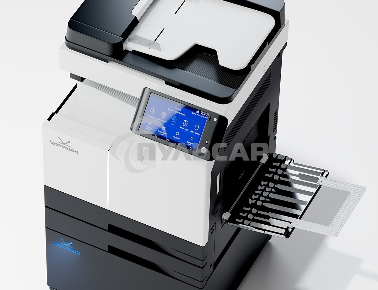 МФУ лазерное Катюша M348p (Россия), A3, ч/б, печ. 48 стр/мин., скан. до 70 стр/мин., 1200 x 1200 dpi (печать) 600 x 600 DPI (скан.), Ethernet, USB