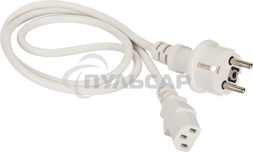 Шнур питания Lanmaster LAN-PP13/SH-0.5-WH C13-Schuko проводник.:3x0.75мм2 0.5м 220В 10А (упак.:1шт) белый