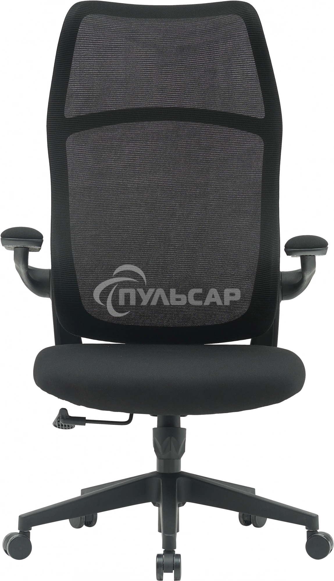 Кресло компьютерное Cactus CS-MC505-BK черный, сиденье черный, сетка/ткань, крестов. пластик