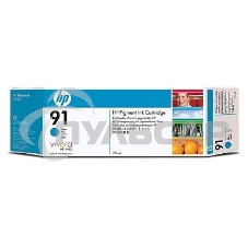 Картридж струйный HP №91 C9467A голубой для HP DJ Z6100 (775мл)