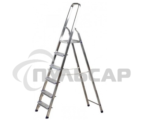 Стремянка Сибртех 977166 ступеней алюминиевая