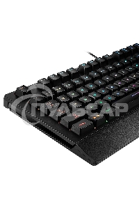 Клавиатура проводная MSI VIGOR GK20 RU черный USB Multimedia for gamer LED (подставка для запястий)