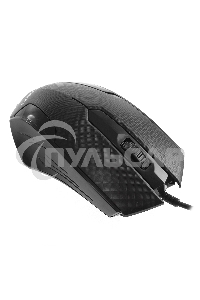 Мышь проводная Crown CMM-100 черный, 1000 dpi, USB, кнопки - 3