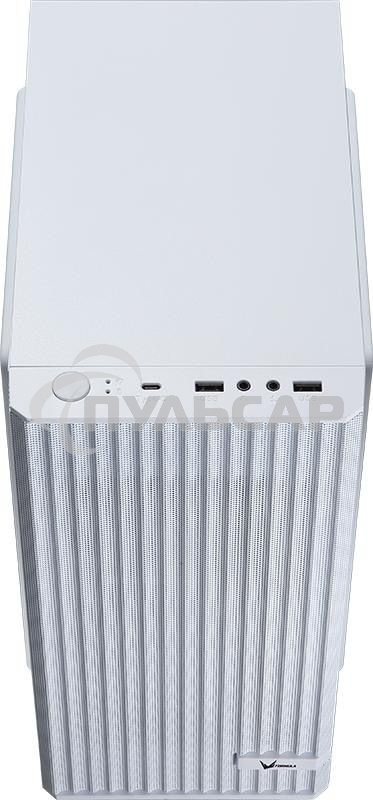 Компьютерный корпус AeroCool / Formula Air Mesh G1 белый без БП mATX 1x80мм 2xUSB 2.0 1xUSB3.1 audio bott PSU