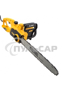 Пила цепная электрическая EDS-2200P, 2,2кВт,поперечная,шина 45см,шаг 3/8, паз 1,3мм, 63зв Denzel