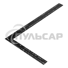 Угольник, 400 х 600 мм, алюминиевый, лазерная гравировка Denzel