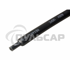 Трубка термоусадочная 12.0/4.0 1м с клеев. подсл. черный Rexant 21-2008