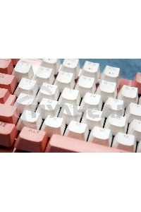 Клавиатура проводная A4Tech Bloody B800 Dual Color USB розовый/белый