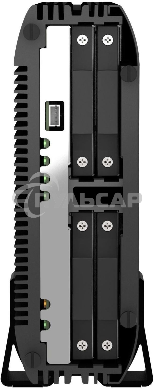 Сетевое хранилище SMB QNAP TS-410E-8G NAS fanless 4 2.5 SSD trays. Intel Celeron J6412 4-core 2.0-2.6 GHz, 8 Gb RAM (max), 2x2.5 GbE, 4xUSB 3.2 Gen 2 (10Gbps),1xHDMI