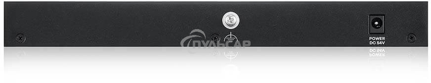 Гибридный Smart L2 коммутатор PoE+ Zyxel NebulaFlex GS1915-8EP, 8xGE PoE+, бесшумный (без вентилятора), бюджет PoE 60 Вт, автономное/облачное управление