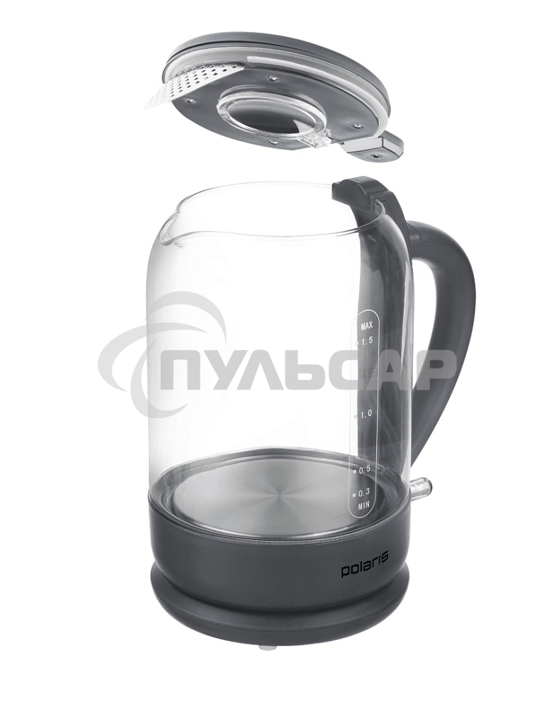 Чайник электрический Polaris PWK 1759CGL, черный
