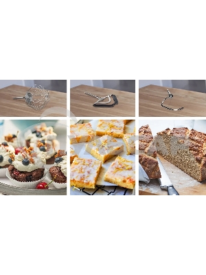 Кухонный комбайн Bosch 1000 Вт, черный