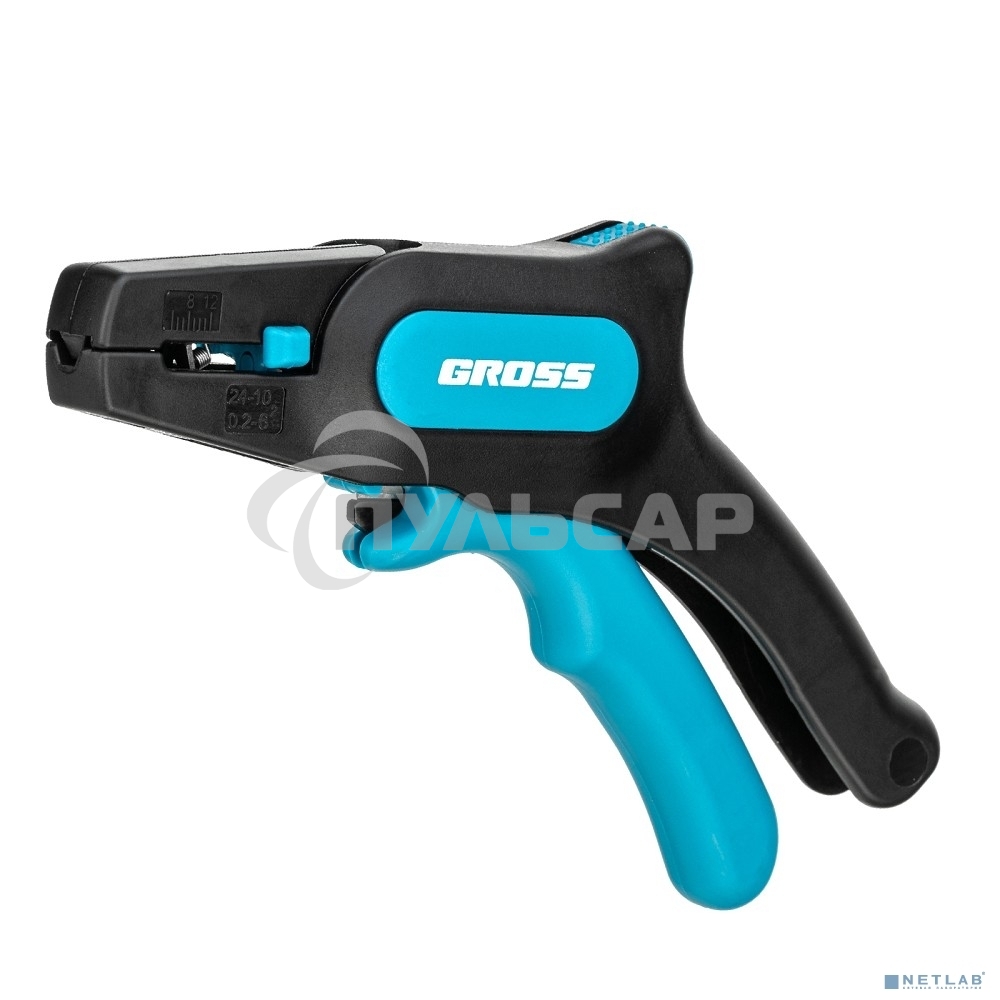 Щипцы для зачистки электропроводов GROSS 0,2-6 мм2 17722