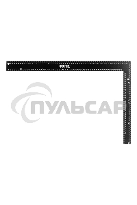 Угольник, 400 х 600 мм, алюминиевый, лазерная гравировка Denzel