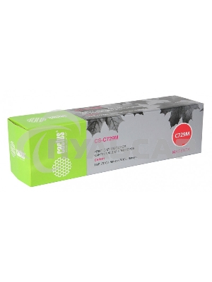 Картридж Cactus CS-C729M пурпурный (1000 стр.) для принтеров Canon i-SENSYS LBP7010C/ LBP7018C
