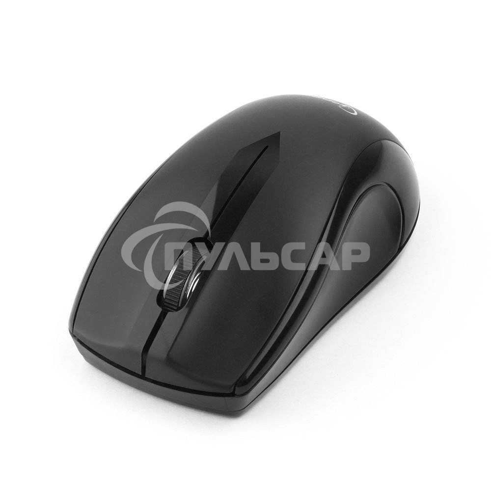 Мышь беспроводная Gembird MUSW-320 черный, 1000 dpi, радиоканал, USB, кнопки - 3