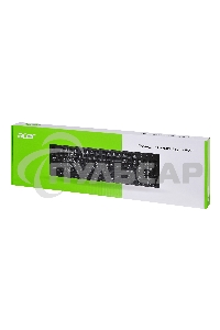 Клавиатура проводная Acer OKW020, USB, черный