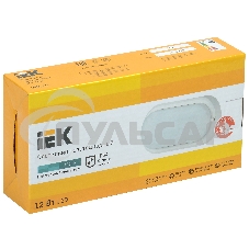 Светильник светодиодный ДПО 4012 12Вт 4000К IP54 овал бел. ИЭК LDPO0-4012-12-4000-K01