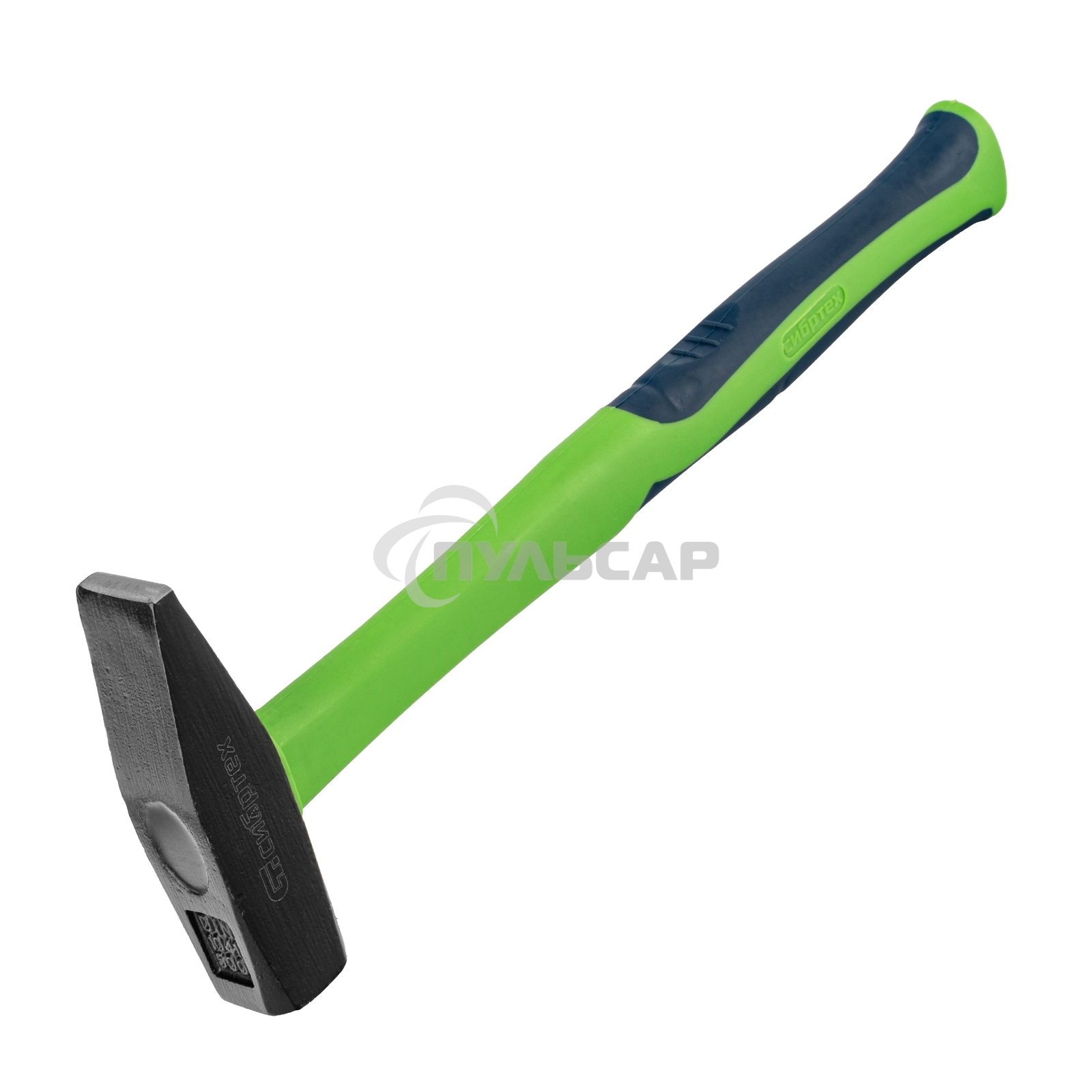 Молоток слесарный СИБРТЕХ, 500 г, фибергласовая обрезиненная рукоятка СИБРТЕХ 10323