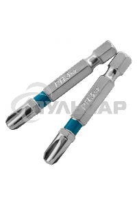 Набор бит PH3х50, сталь S2, 2 шт. Gross