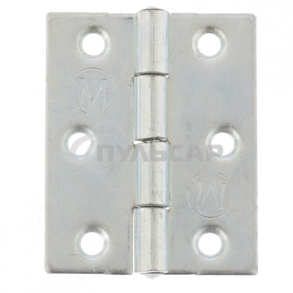 Петля карточная 50х40, цинк, 4шт. (Металлист) Россия