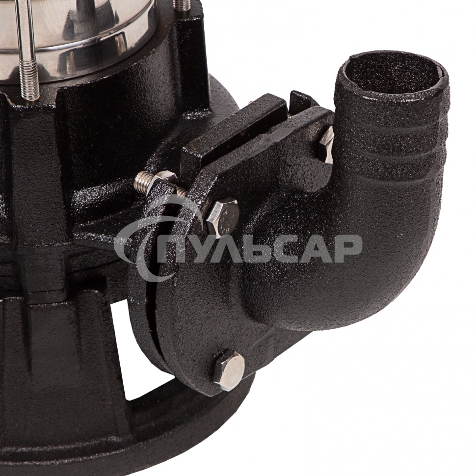 Фекальный насос Denzel FP1800-KS, 1800 Вт, напор 17 м, 26000 л/ч, нож-измельчитель 99806