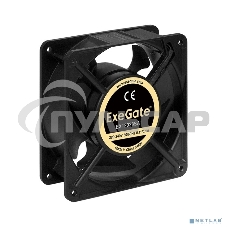 Вентилятор для корпуса ExeGate EX12038SAT черный, 120 мм, 2600 об/мин, 41 дБ