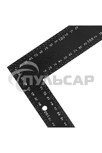 Угольник, 400 х 600 мм, алюминиевый, лазерная гравировка Denzel