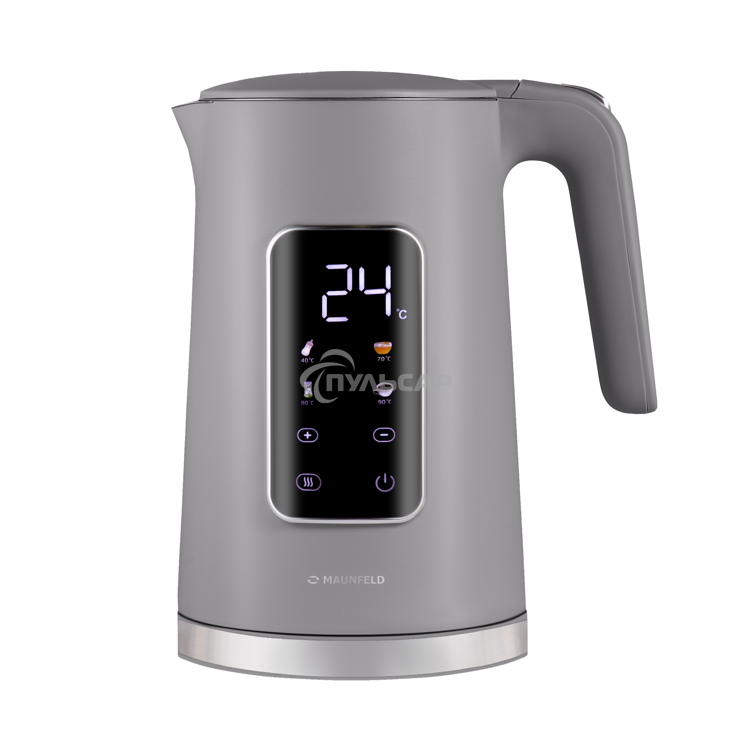 Чайник электрический Maunfeld MGK-635DGR серый, 1,7 л, 2200 Вт