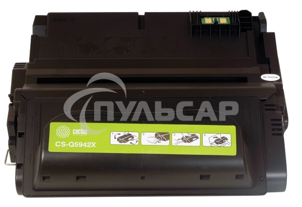Картридж лазерный Cactus CS-Q5942X черный (20000 стр.) для HP 4250/4350